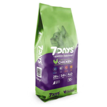 7DAYS 7 Days Tavuk Etli Yetişkin Kedi Maması 10 Kg