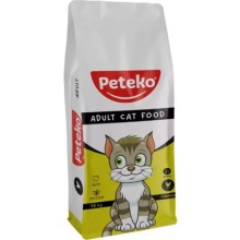 Peteko Tavuklu 15 kg Yetişkin Kedi Maması