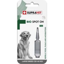 Supravet Büyük Irk Köpek Deri ve Tüy Bakım Yağı; Bit, Pire, Kene Dış Parazit Ense Damlası 20-40 kg (5 ml)BRK: 8680589182834