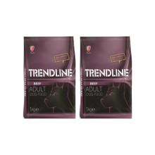 Trendline Biftekli 1 kg 2'li Yetişkin Köpek Maması