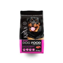 Krax Kuzu Etli Pirinçli Yetişkin Köpek Maması 15 kg
