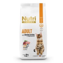 Nutri Feline Kümes Hayvanlı 2 kg Yetişkin Kedi Maması