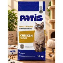 PATİS TAVUKLU YETİŞKİN KEDİ MAMASI 15KG