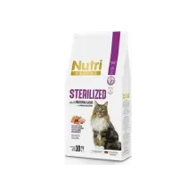 Nutri Feline Sterilised Somonlu 10 kg Yetişkin Kedi Maması